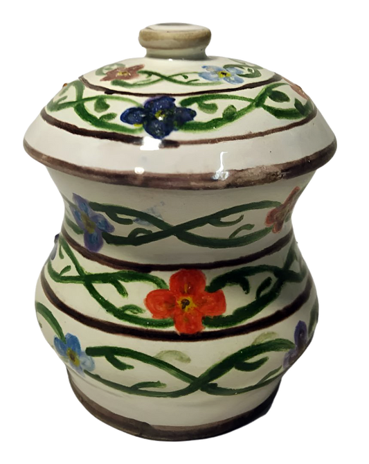 19th-Century Gaia Floral Pharmacy Jar