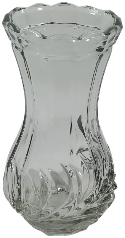 Crystal Vase Mid-Century – Italian Design, 1950s–1960s