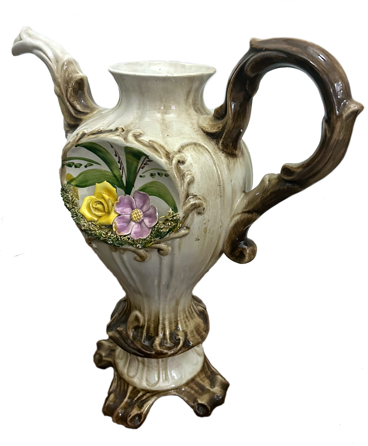 Ornate Ceramic Pitcher