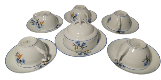 Vista Alegre 16-Piece Tea Set – Coimbra, 1950s