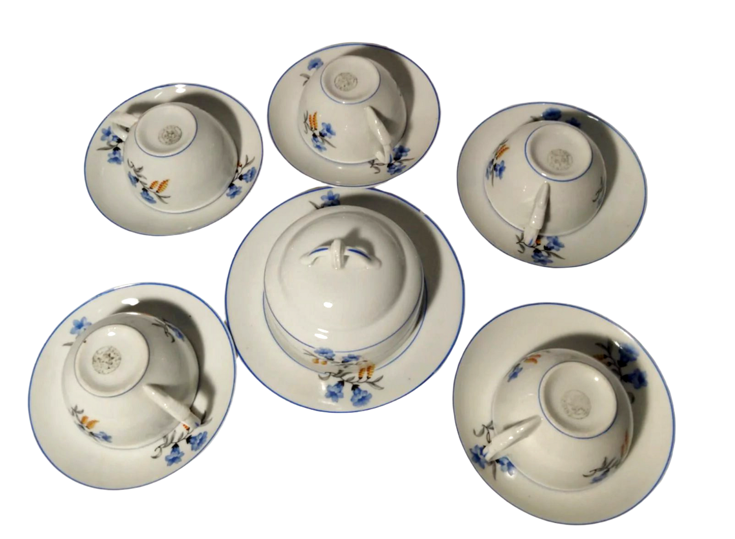 Vista Alegre 16-Piece Tea Set – Coimbra, 1950s